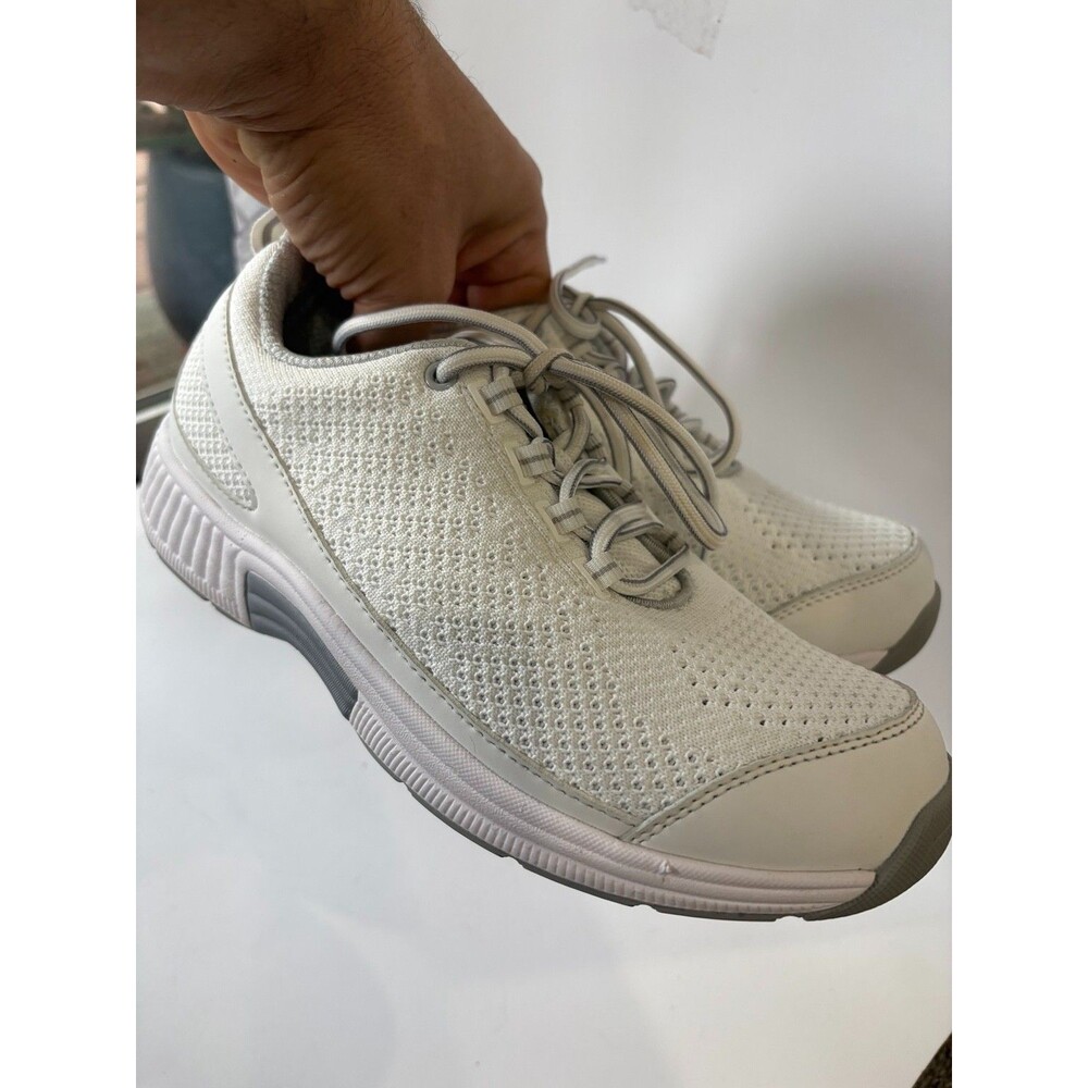 Orthofeet Coral 988 Womens 7.5 D Wide White Knit Orthopedic Walking Sneakers - Picture 8 of 8